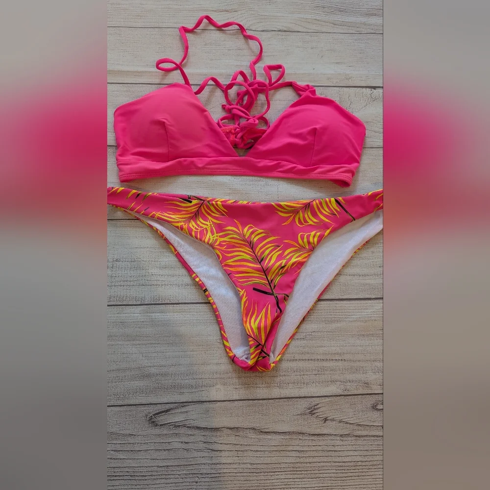 Barbie hot pink bikini set. Size XL - Picture 7 of 8